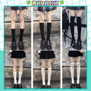 Tất đùi nữ cao cổ lolita vớ dài qua gối phong cách y2k Hàn Quốc giữ ấm chân chống nắng 4 mùa