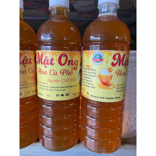 1 lít mật ong nguyên chất hoa cà phê