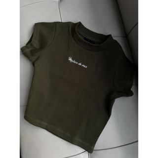 Áo Croptop MDM / GREEN