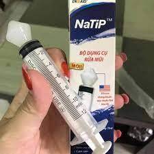 NATIP dụng cụ rửa mũi cho bé TỪ 2 THÁNG TUỔI TRỞ LÊN