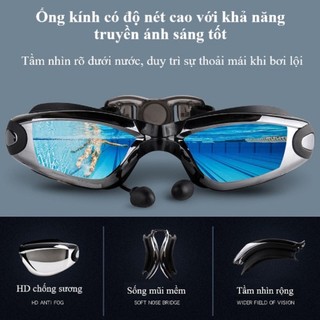 (99K) Kính bơi tráng gương E770 , người lớn thế hệ mới cao Cấp Aryca