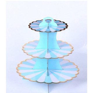 Kệ bánh sinh nhật cupcake 3 tầng