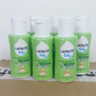 Sữa tắm gội hàng ngày dành cho bé Lactacyd Milky Baby 60ml