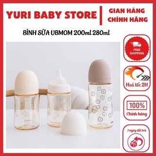 Bình sữa ubmom chính hãng 200ml 280ml