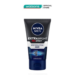 Sữa Rửa Mặt Nam Nivea Bùn Khoáng Sáng Da Và Mờ Mụn 100g