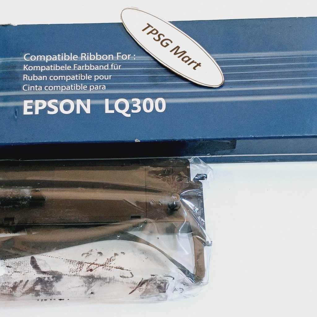 Mực in Ruy băng RIBBON EPSON LQ300, LQ800, 942N, LQ200, LQ580, LQ570, LQ305KT - Màu Đen / 8 Mét