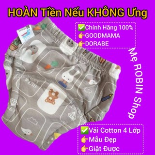 [Bền Đẹp]Quần Bỏ Bỉm Cho Bé Goodmama Chính Hãng, Bỉm Vải Cho Bé (Đủ Size Từ 5 Đến 17kg)