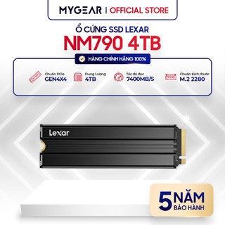 Ổ cứng ssd lexar nm790 512gb-4tb, pcie m2 g4x4 nvme chính hãng - bảo hành 60 tháng