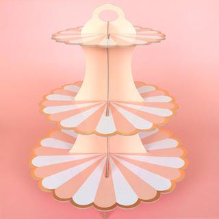 Kệ bánh sinh nhật cupcake 3 tầng