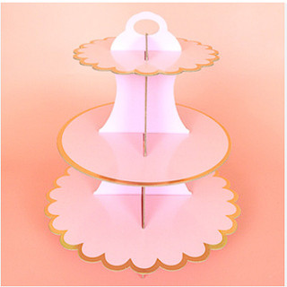Kệ bánh sinh nhật cupcake 3 tầng