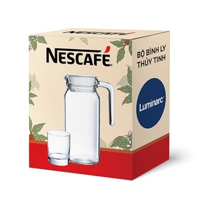 Bộ bình ly thủy tinh nestle