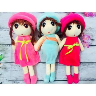 [TẶNG CÁ CHÉP] BÚP BÊ CHIBI GẤU BÔNG BÚP BÊ CHIBI HỒNG (SIZE LỚN)