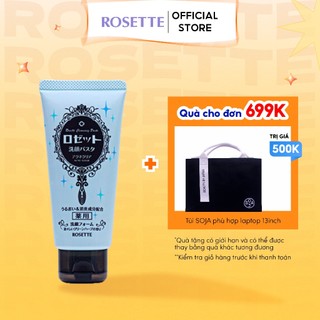 Sữa Rửa Mặt Làm Giảm Mụn 80G Rosette Face Wash Pasta Acne Clear