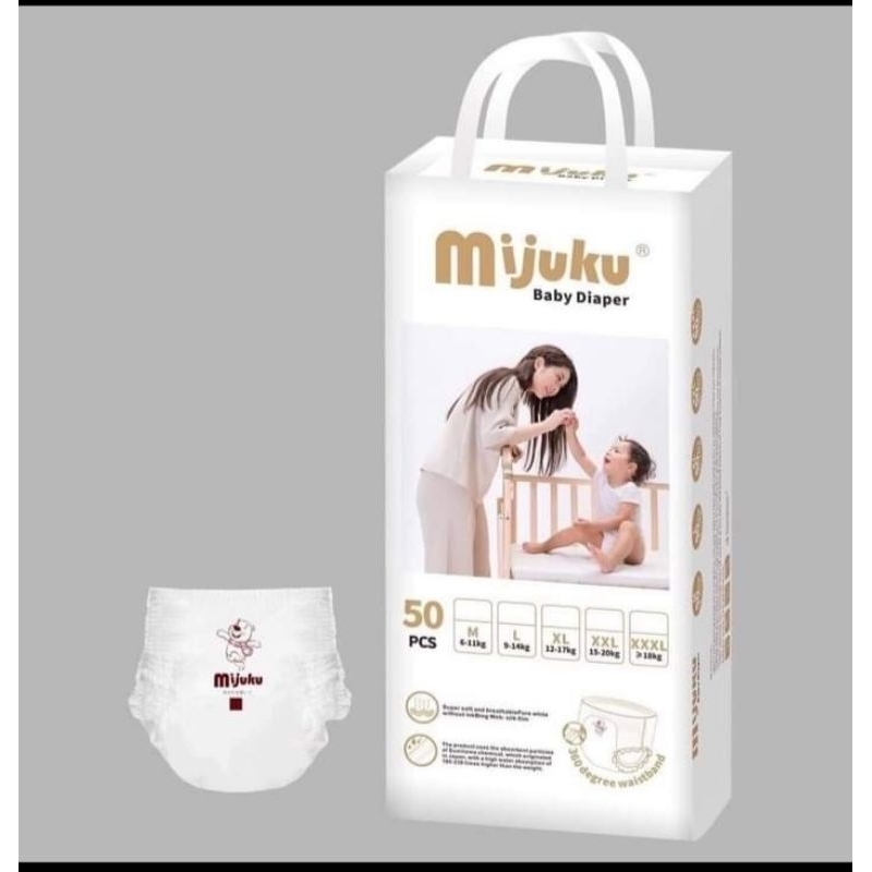 Tả Quần Mijuku L 50miếng