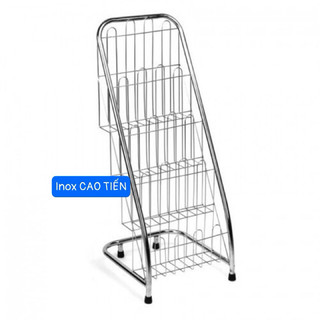 Kệ để sách báo Inox đủ size