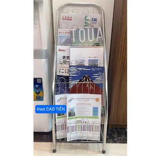 Kệ để sách báo Inox đủ size