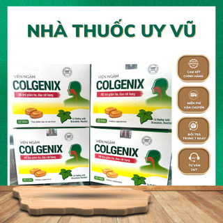 Viên ngậm giảm ho colgenix hộp 25 viên ngậm