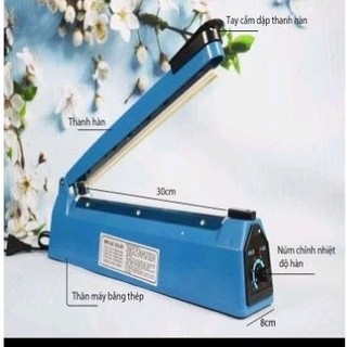 Máy hàn miệng túi impulse sealer 20cm