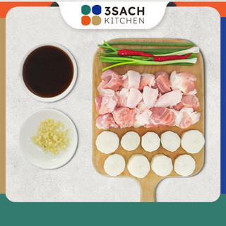 Bắp giò heo kho củ cải