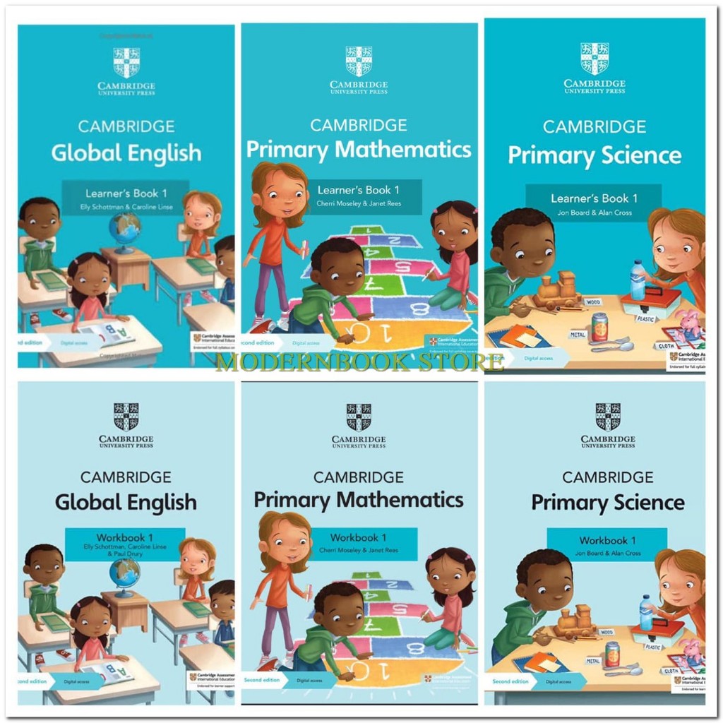 Cambridge Stage 1 Second Edition ( Global English, Primary Mathematics, Primary Science )