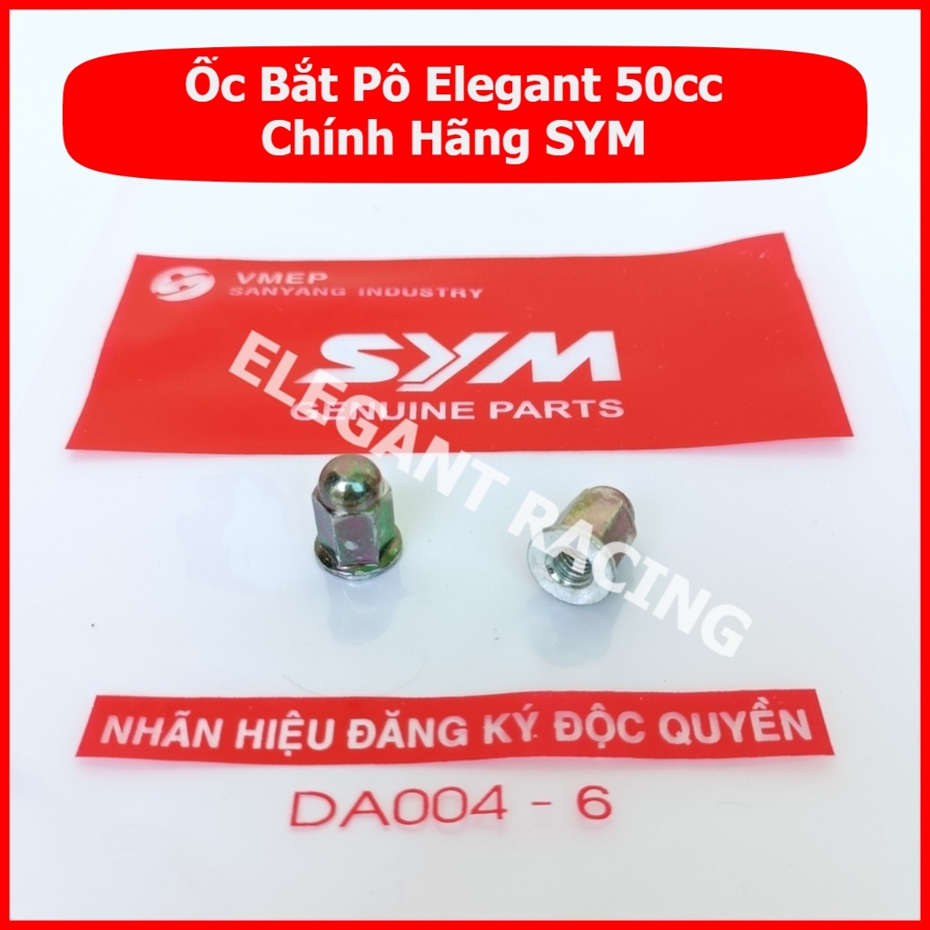 Ốc Bắt Pô Elegant 50cc Chính Hãng SYM (2 ốc)
