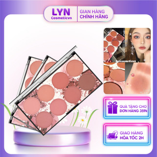 BẢNG PHẤN MÁ MISS ROSE 8 Ô MÀU "TONE TÂY” - Hàng siêu nét loại 1
