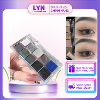 [Tặng cọ mắt] Bảng Phấn Mắt ROTO Tông Khói Trang Điểm Mắt Khói , Tone tây 10 ô
