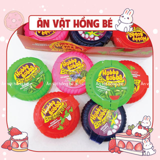 Kẹo Cao su Bubble Rolls/ Kẹo Cuộn Huba bubba siêu dài nhiều vị, đồ ăn vặt tuổi thơ, Ăn vặt Hồng Bé