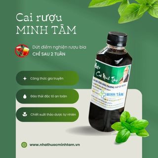 Sản Phẩm Cai Rượu Minh Tâm Chai 350ml