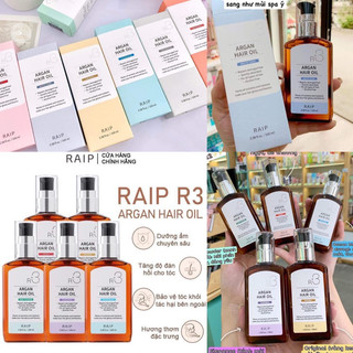 Tinh Dầu Argan Dưỡng Tóc R3 Argan Hair Oil