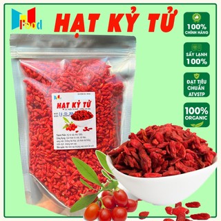 Kỷ tử sấy khô giá rẻ - hạt kỷ tử trái to - đỏ sẫm gói 500gram