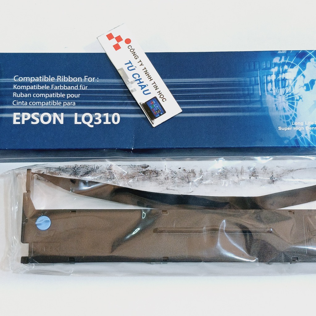 Mực in Ruy băng RIBBON EPSON LQ310, LX310, Epson 300, 400, 500 / Màu Đen