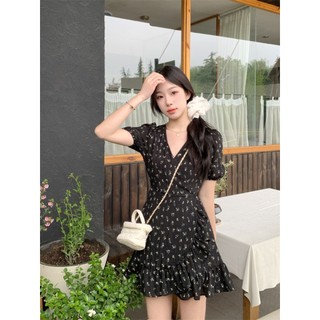 Váy hoa nhí BIGSIZE dáng ngắn M8699 55-95KG [BOON BOON BIGSIZE]
