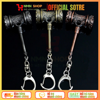 Mô hình phim Đấu La Đại Lục - Búa đấu la đại lục 6cm