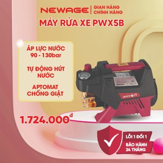 Máy xịt rửa xe cao áp cho ô tô xe máy Newage