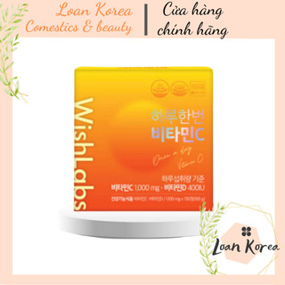 Vitamin c once a day wishlabs hàn quốc 150 viên