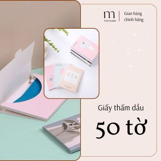 Giấy thấm dầu da mặt tiện lợi, nhỏ gọn cho nam, nữ dành cho da dầu nhờn, đổ mồ hôi thấm hút SIÊU đỉnh