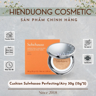 Phấn nước Perfecting Cushion, Perfecting Cushion Airy (Bill Duty) | Fullsize Kèm Lõi Refill