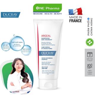 Dầu gội dạng kem điều tiết bã nhờn & chống bết dính Ducray Argeal Shampoo 200ml