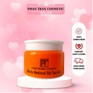 Kem Body Bong Tái Tạo Da Phan Hoàng - Body Peeling Retinol Kim Ngân Hoa Mờ Nám Đồi Mồi Sẹo Thâm An Toàn Cho Da - 250g