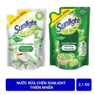 Nước rửa chén sunlight túi 2kg1