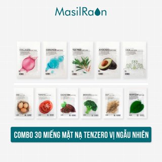  T25 - Combo 30 miếng nạ Tenzero NGẪU NHIÊN 