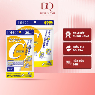 Viên uống vitamin C DHC Hard Capsule Nhật Bản