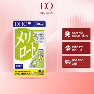 Viên uống DHC Melilot thon gọn đùi 30 ngày và 60 ngày dùng giảm mỡ đùi, phù nề đùi