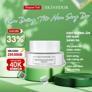 Kem Dưỡng Ẩm Trắng Da SKINHDOR Làm Mờ Nám, Sáng Da Cấp Ẩm, Phục Hồi Da Hũ 30G