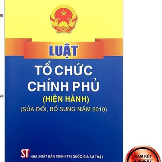 Sách - Luật tổ chức Chính phủ