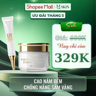 Combo Cao Ná.m, Kem Chống Nắng Sâm Vàng - MQ Skin