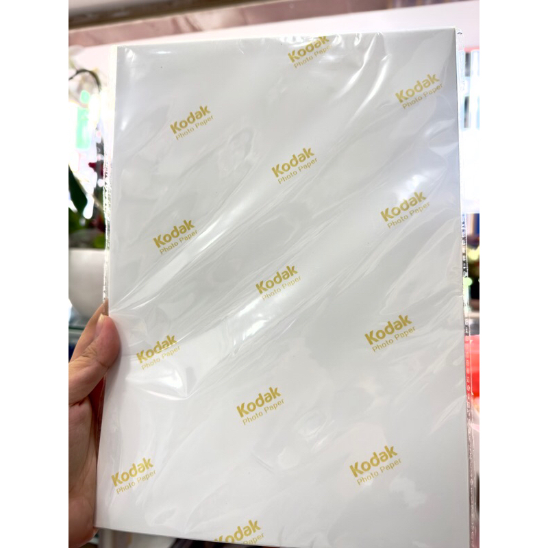 (Lụa) Giấy In Ảnh Kodak LỤA A4 260g