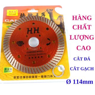 Lưỡi cắt gạch, lưỡi cắt đá ø 114mm - hàng chất lượng cao