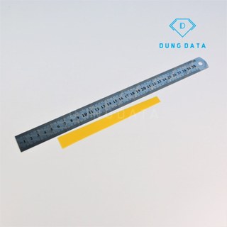 Thước kẻ inox đo thun 20cm 30cm - DŨNG DATA